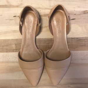 Madewell pointed toe flats